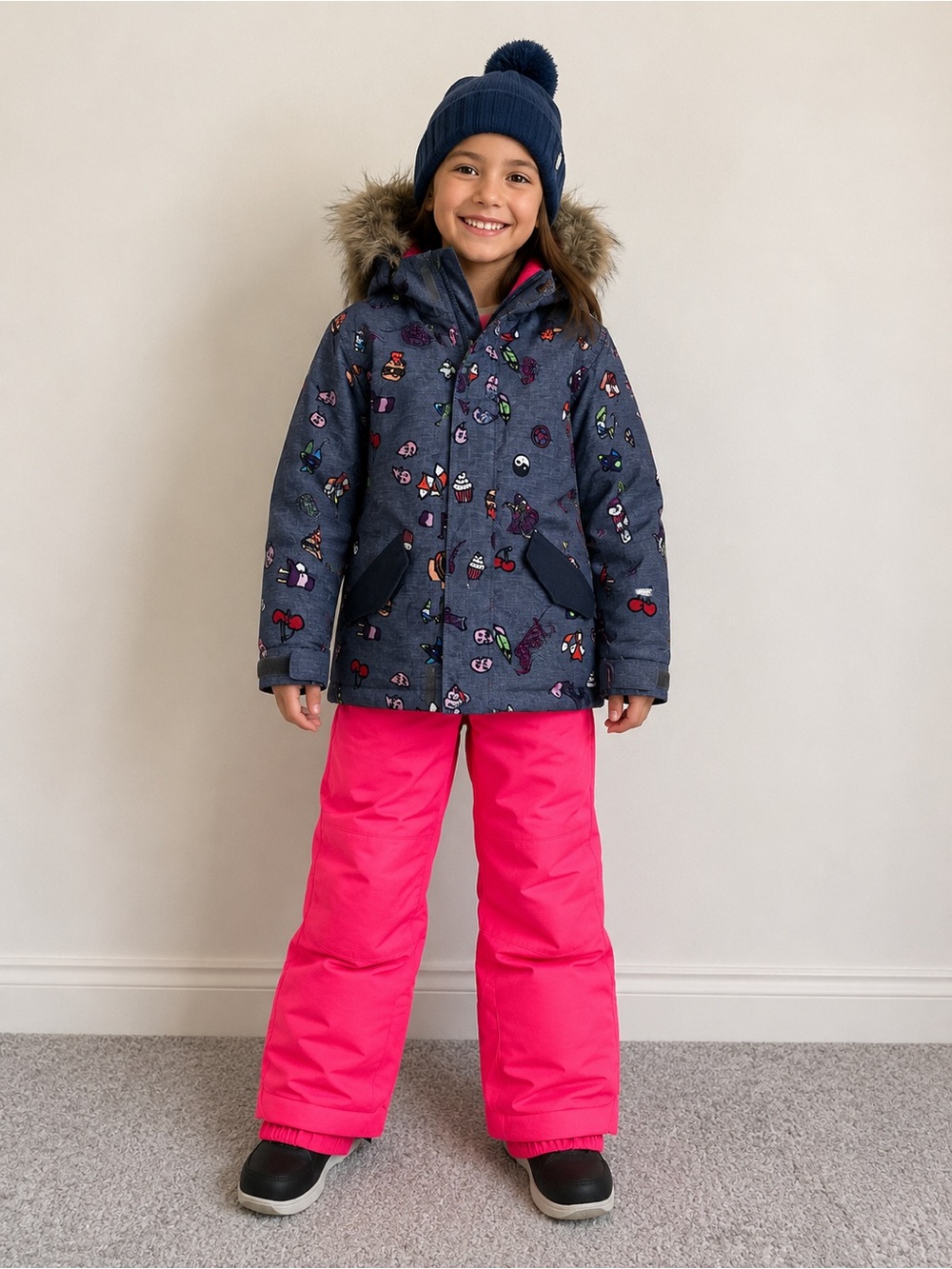 Burton Girls Patterned ski/snowboard Jacket